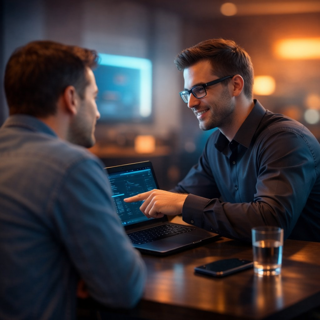 Atendimento no Escritório